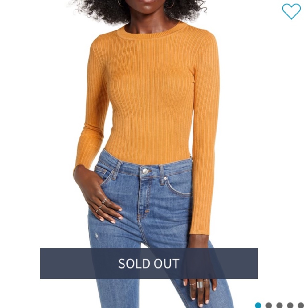Love by Design Ribbed Crewneck Skivvy Sweater - Picture 12 of 12